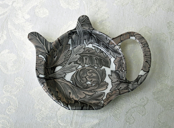 William Morris Acanthus Spoon Rest & Tea Tidy Set - Melamine