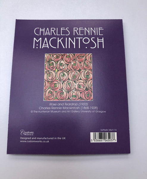 Charles Rennie Mackintosh Rose & Teardrop Pocket Mirror