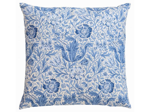 William Morris Gallery Compton Blue Cushion