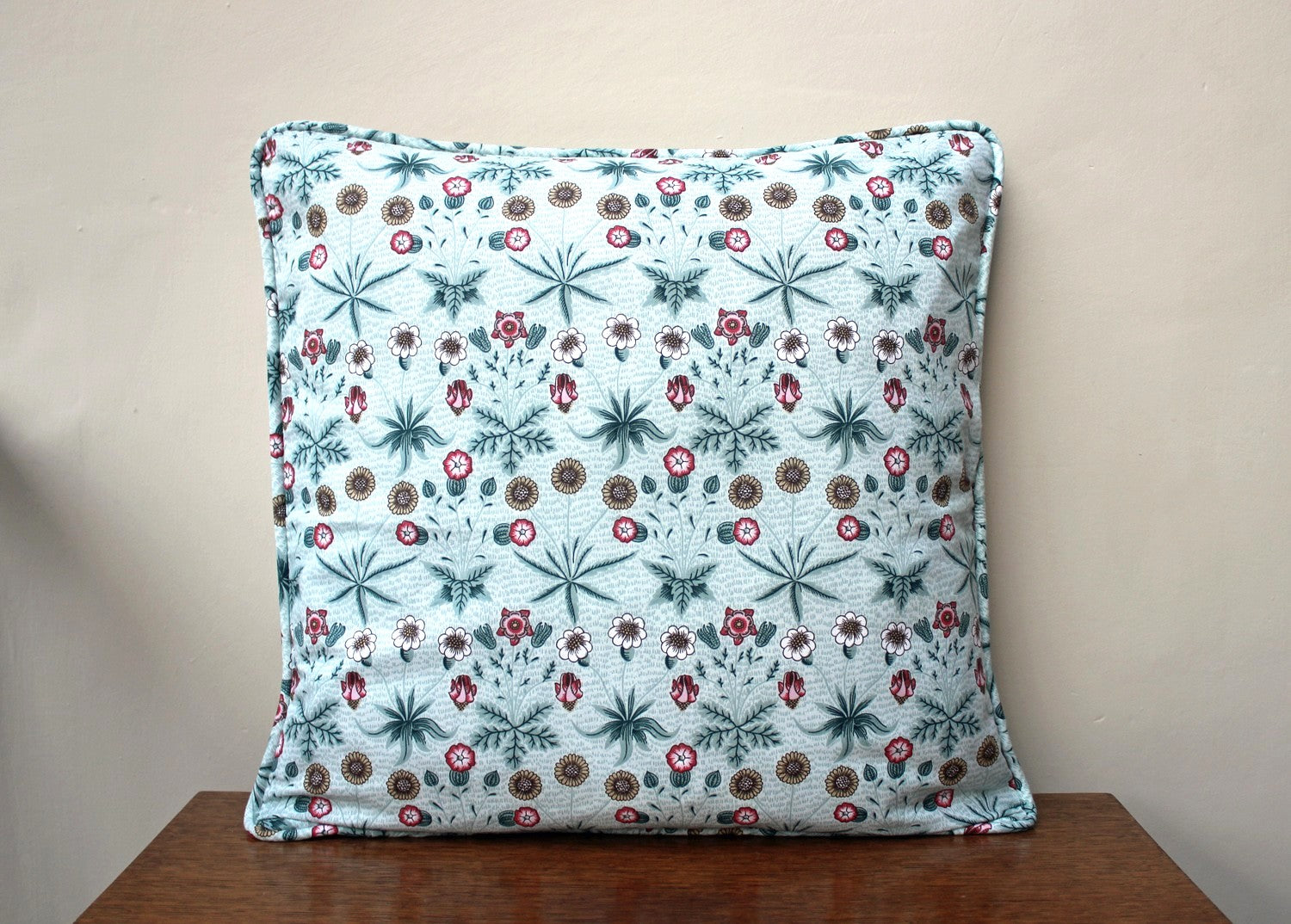 William Morris Daisy Piped Edge Cushion Cover