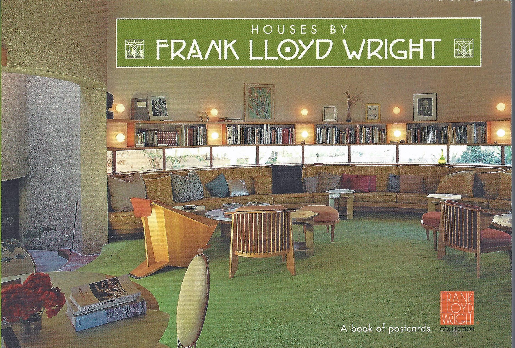 Houses By Frank Lloyd Wright: Postcard Book