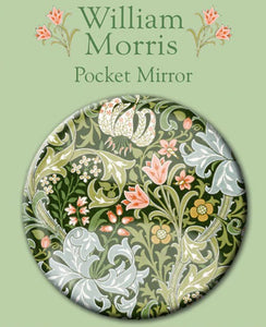 William Morris Golden Lily Pocket Mirror