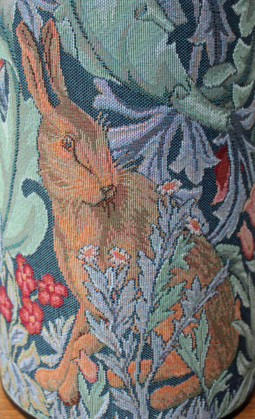 Hines of Oxford William Morris The Hare Tapestry Waste Bin