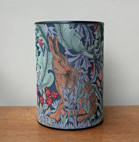 Hines of Oxford William Morris The Hare Tapestry Waste Bin