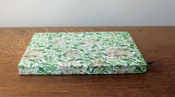 May Morris Honeysuckle Hardback A5 Notebook