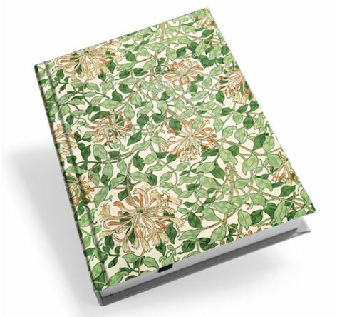 May Morris Honeysuckle Hardback A5 Notebook