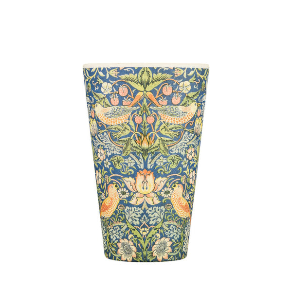 Reusable Sustainable Ecoffee Cup William Morris Strawberry Thief 14oz