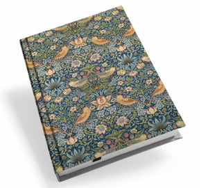 William Morris Strawberry Thief Hardback A5 Notebook