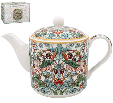 William Morris Strawberry Thief Tea Pot