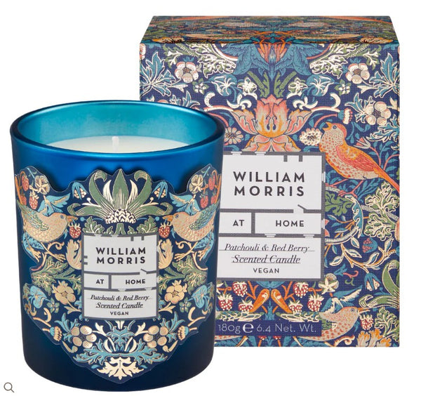 William Morris at Home Strawberry Thief Scented Candle