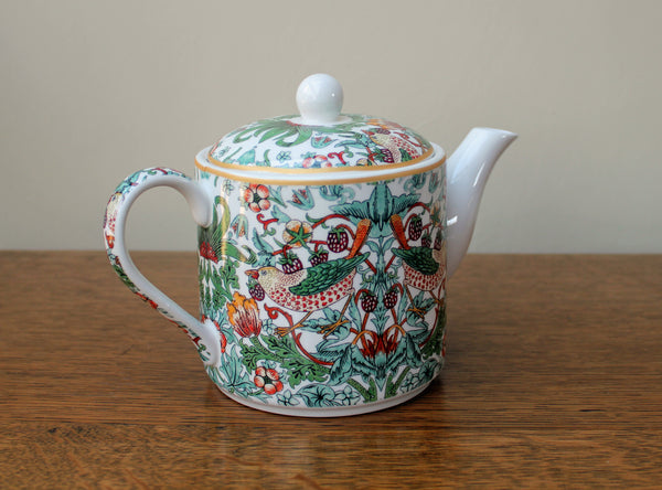 William Morris Strawberry Thief Tea Pot