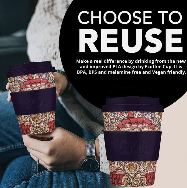 Reusable Sustainable Ecoffee Cup Wandle 12 oz