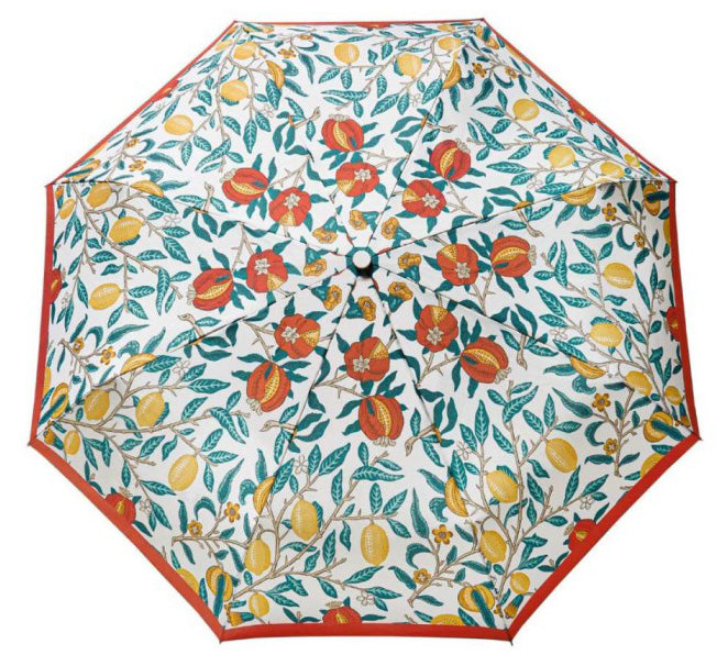 Morris & Co by Fulton Minilite UV Madder Fruit Folding Umbrella