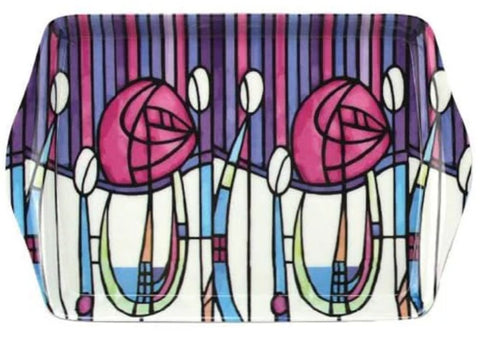 Small Charles Rennie Mackintosh Melamine Tray