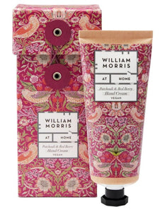 William Morris at Home Patchouli Oil & Red Berry Hand Cream 100ml