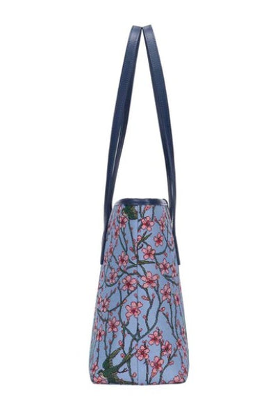 Signare Tapestry Almond Blossom and Swallow Tote Bag