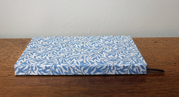 William Morris Willow Bough Blue Hardback A5 Notebook