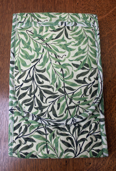 William Morris Gallery Willow Bough Double Oven Glove