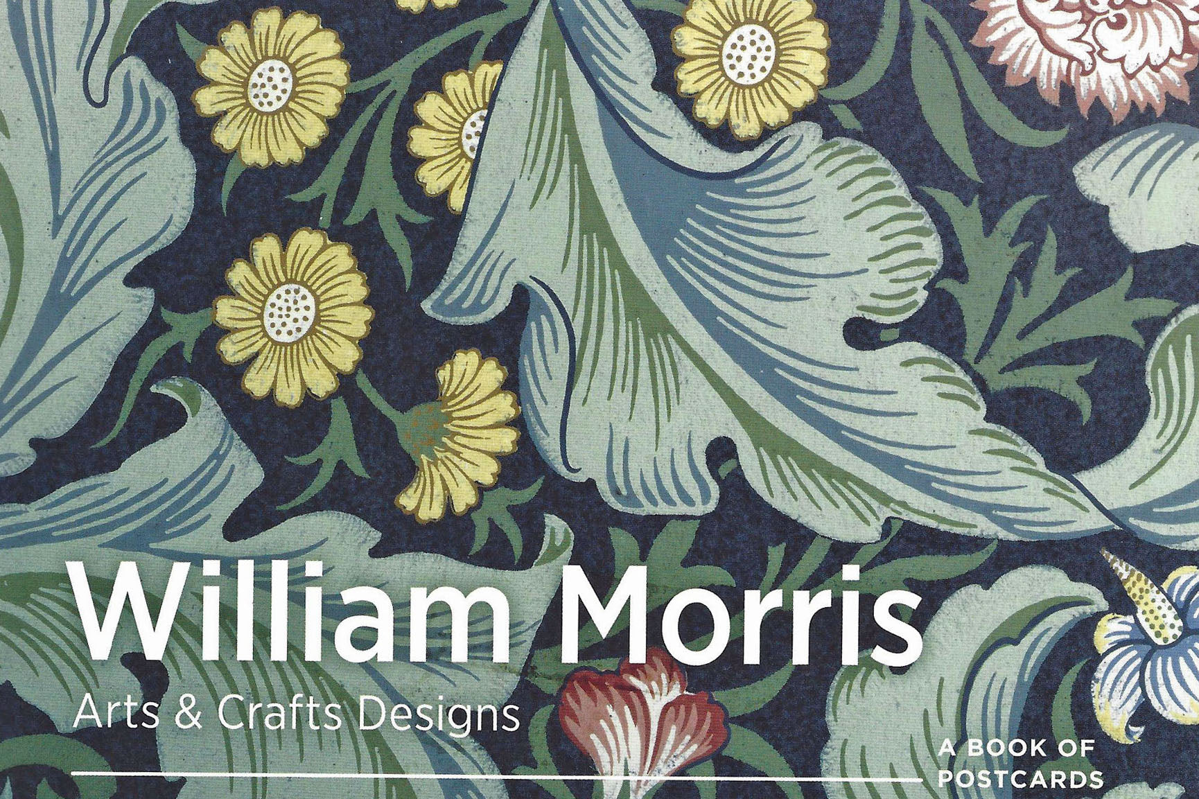 William Morris Designs: Postcard Book