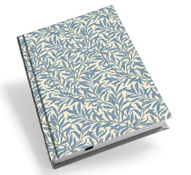 William Morris Willow Bough Blue Hardback A5 Notebook