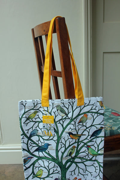 V & A Voysey Birds of Many Climes Cotton Tote Bag